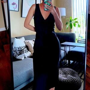 Theory Black Cocktail Dress